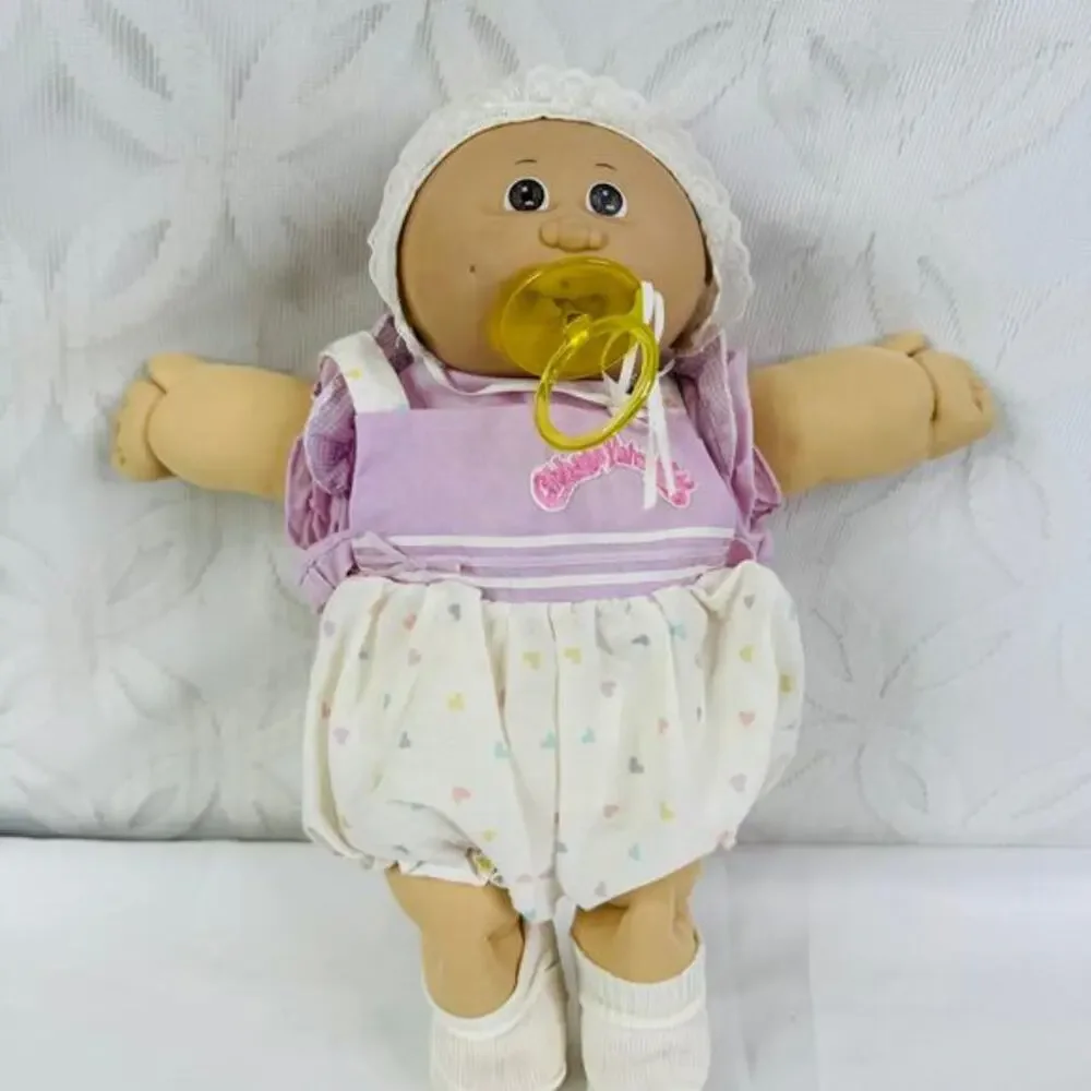 VTG 1985 Coleco Cabbage Patch Kid Preemie Doll Signed Xavier Roberts '85 on butt
